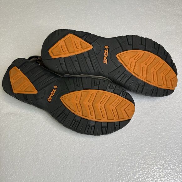 TEVA MEN HUDSON BUNGEE CORD SPORTS STAPPY LEATHER SANDALS US 13 / EU 47 / UK 12 - Picture 5 of 6